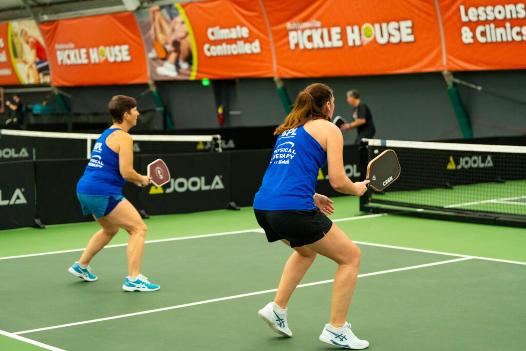 Robbinsville Pickle House pickleball tournament players