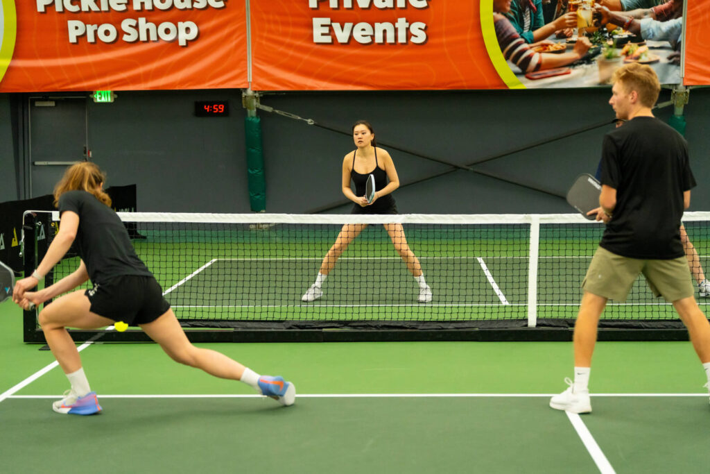 Robbinsville Pickle House pickleball tournament players