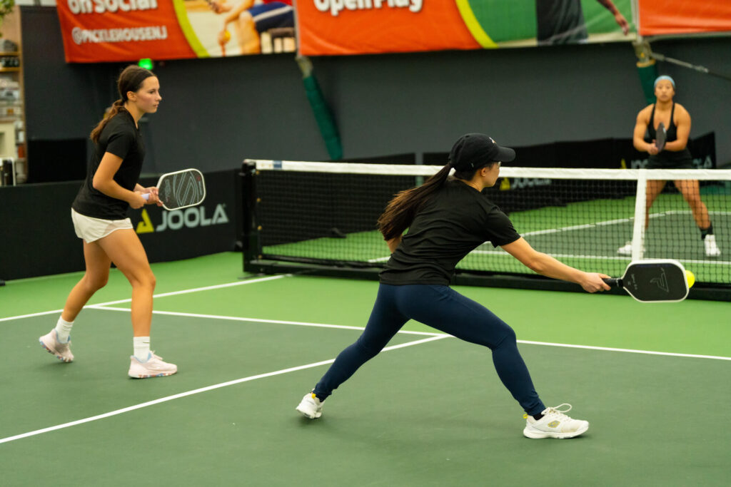 Robbinsville Pickle House pickleball tournament players