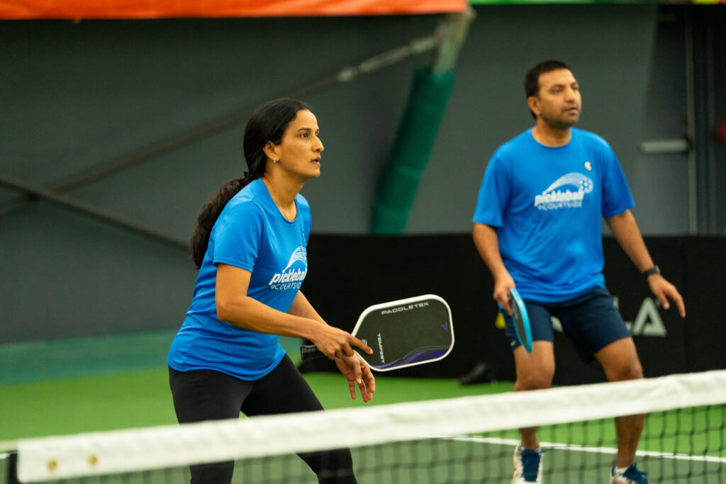 Robbinsville Pickle House pickleball tournament players