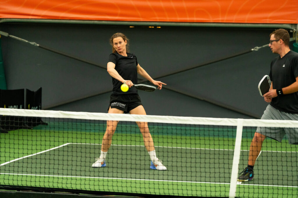 Robbinsville Pickle House pickleball tournament players