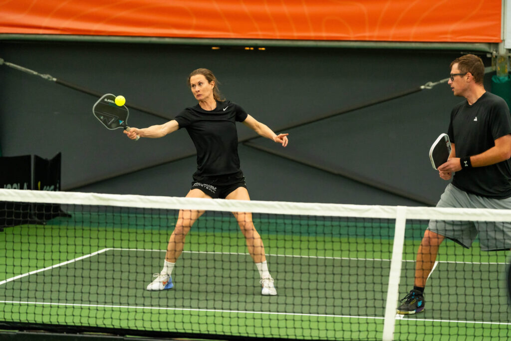 Robbinsville Pickle House pickleball tournament players