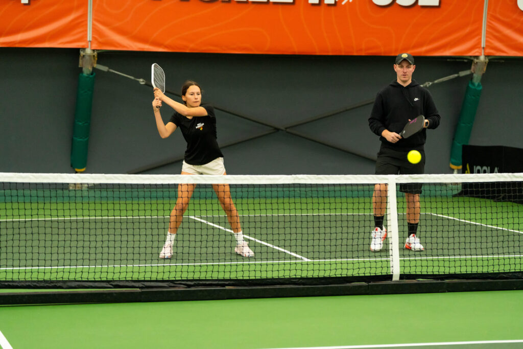Robbinsville Pickle House pickleball tournament players
