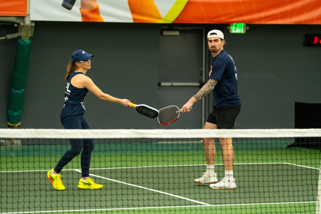 Robbinsville Pickle House pickleball tournament players