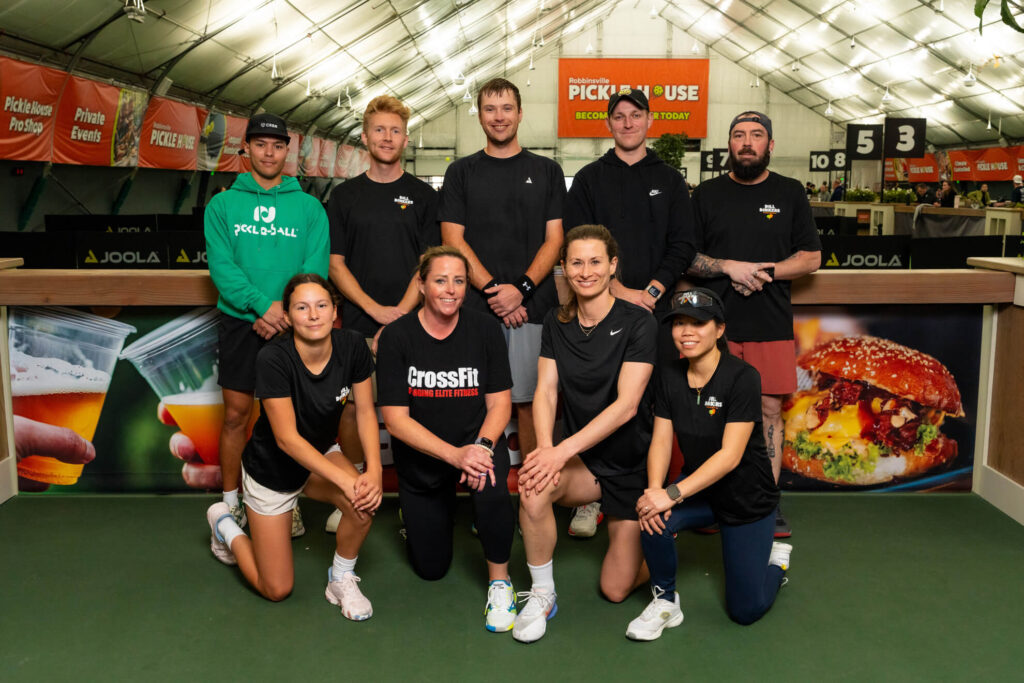 Robbinsville Pickle House pickleball tournament team