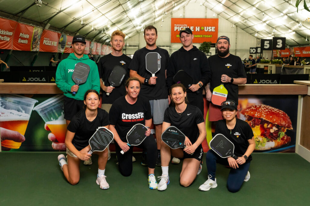 Robbinsville Pickle House pickleball tournament team