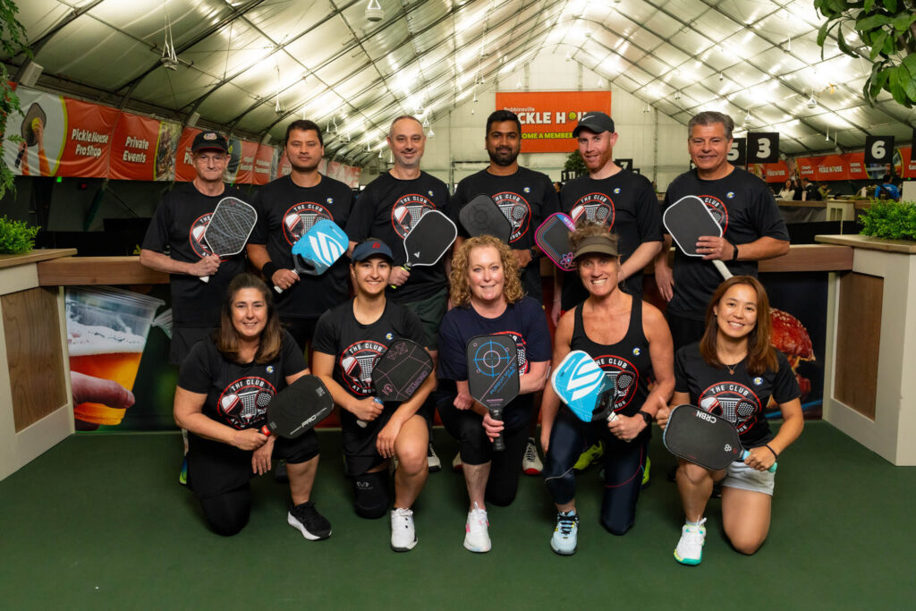 Robbinsville Pickle House pickleball tournament team