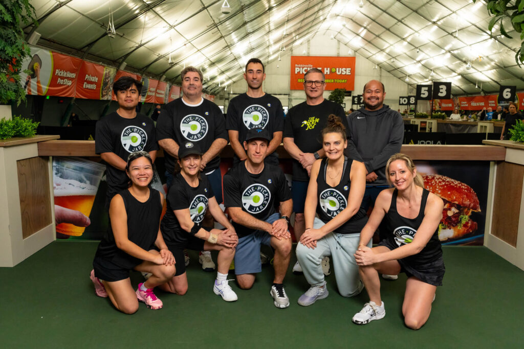 Robbinsville Pickle House pickleball tournament team