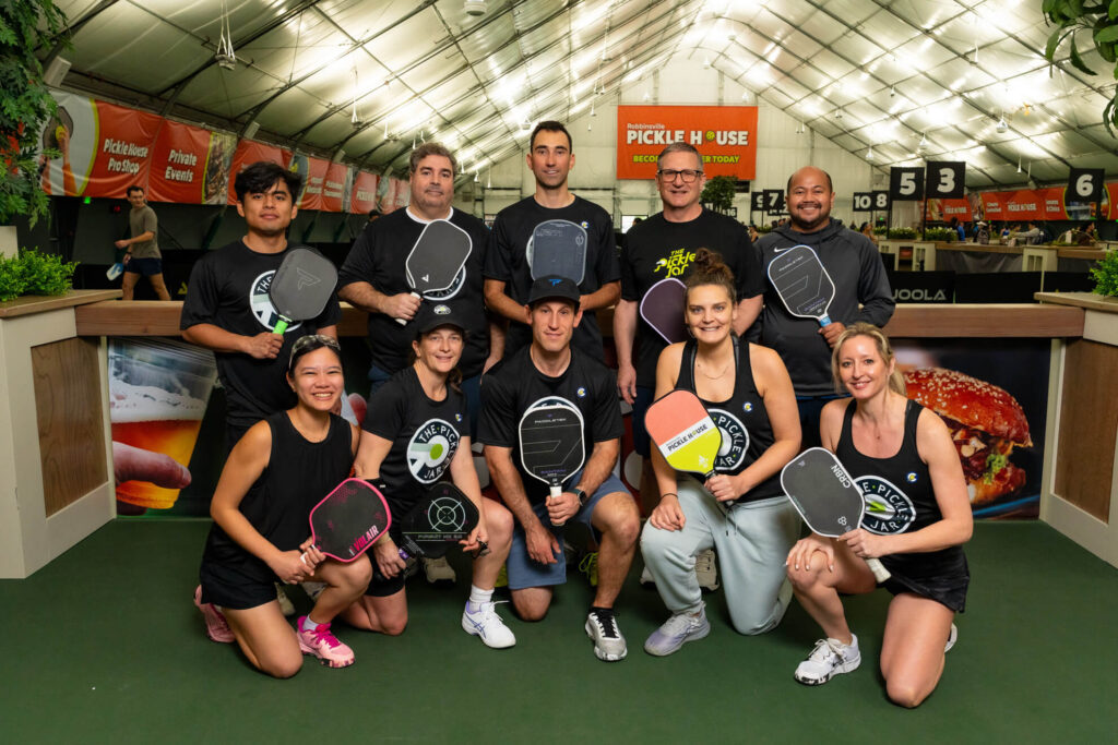 Robbinsville Pickle House pickleball tournament team