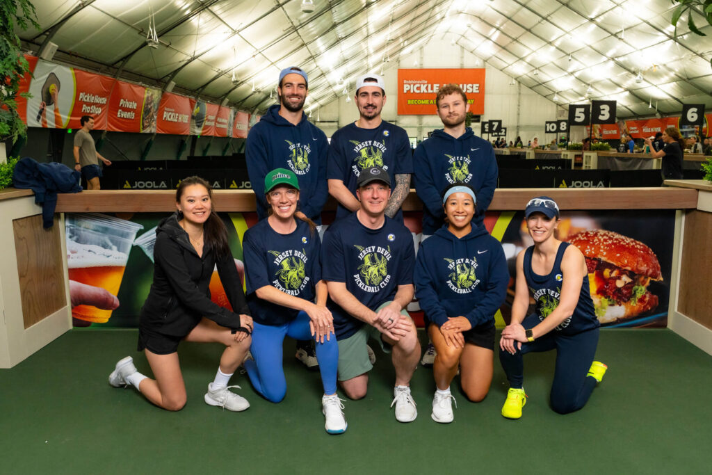 Robbinsville Pickle House pickleball tournament team