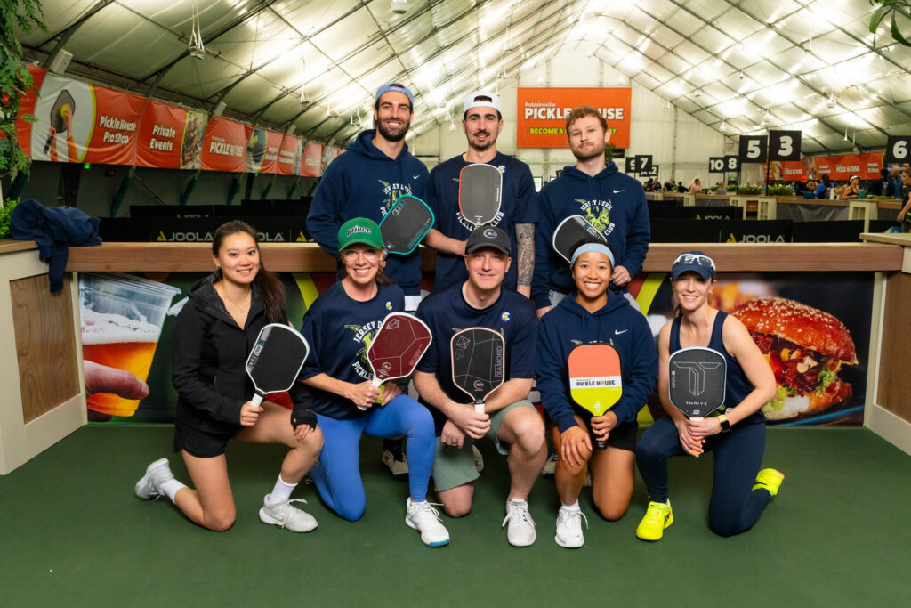 Robbinsville Pickle House pickleball tournament team