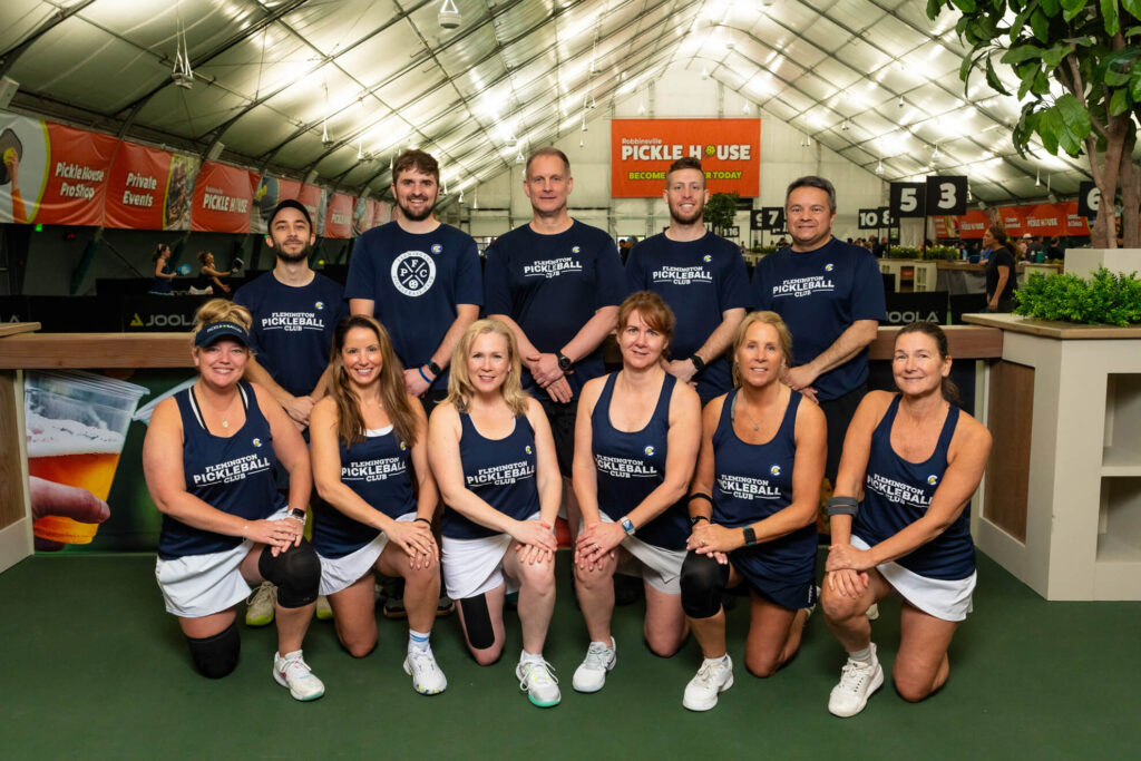 Robbinsville Pickle House pickleball tournament team
