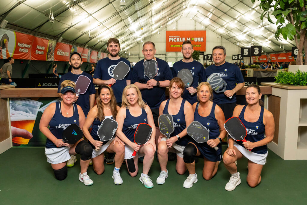 Robbinsville Pickle House pickleball tournament team