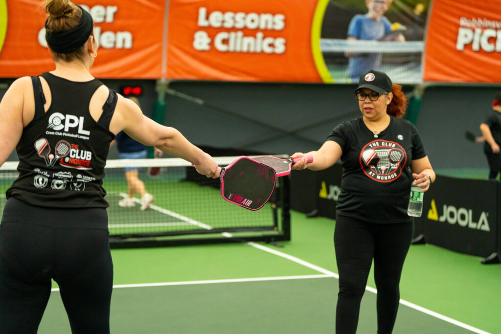 Robbinsville Pickle House pickleball tournament players