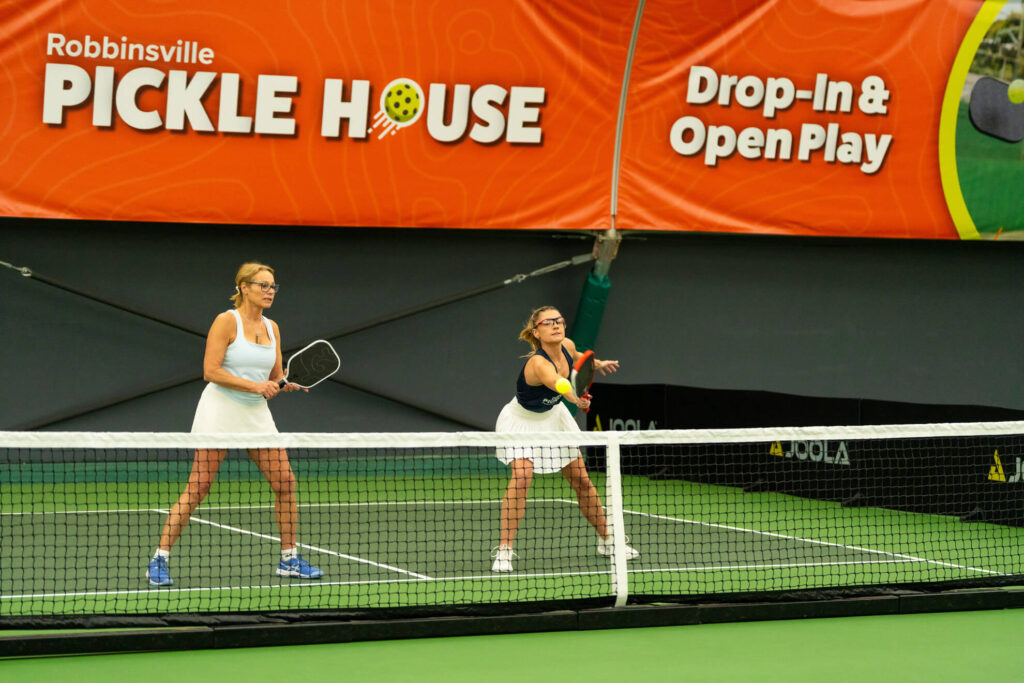 Robbinsville Pickle House pickleball tournament players