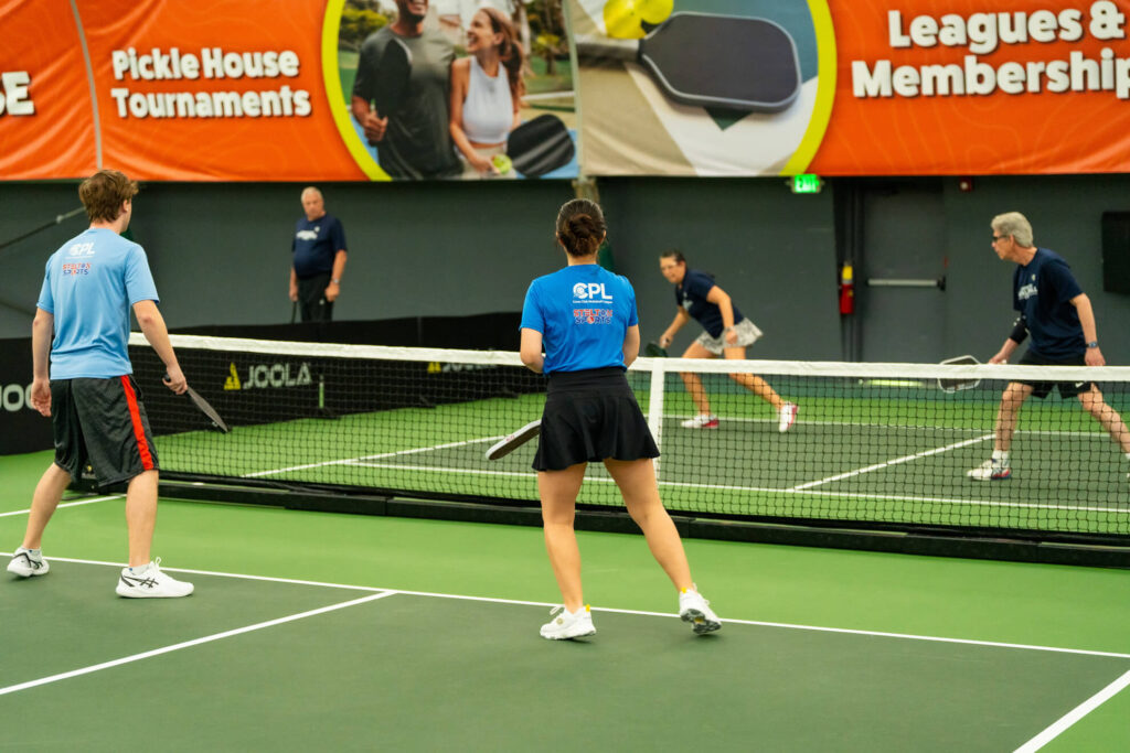 Robbinsville Pickle House pickleball tournament players