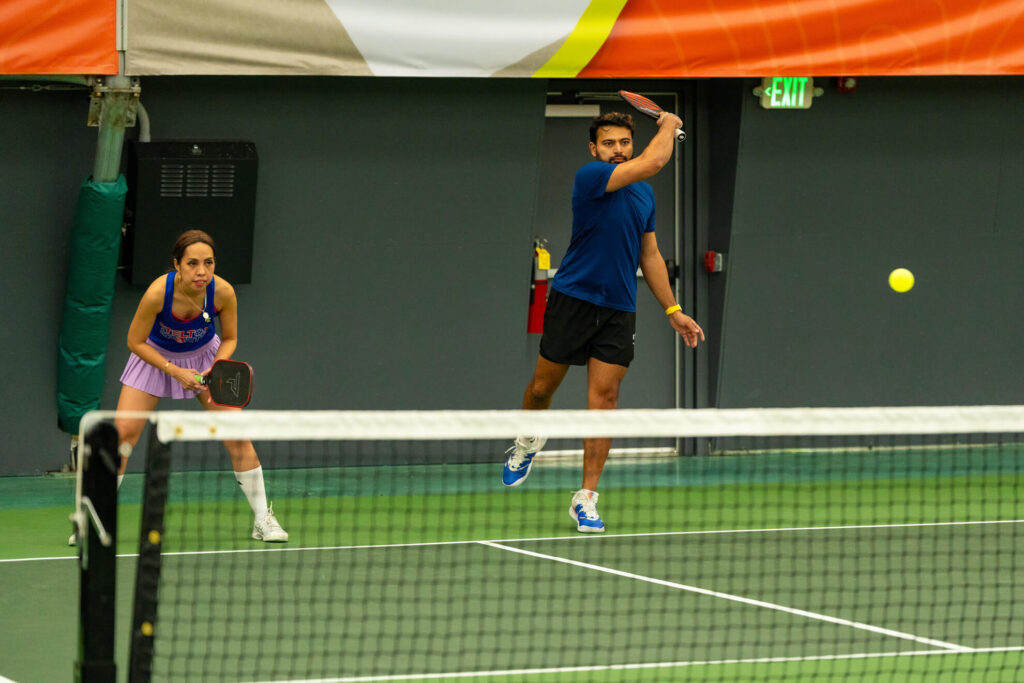 Robbinsville Pickle House pickleball tournament players