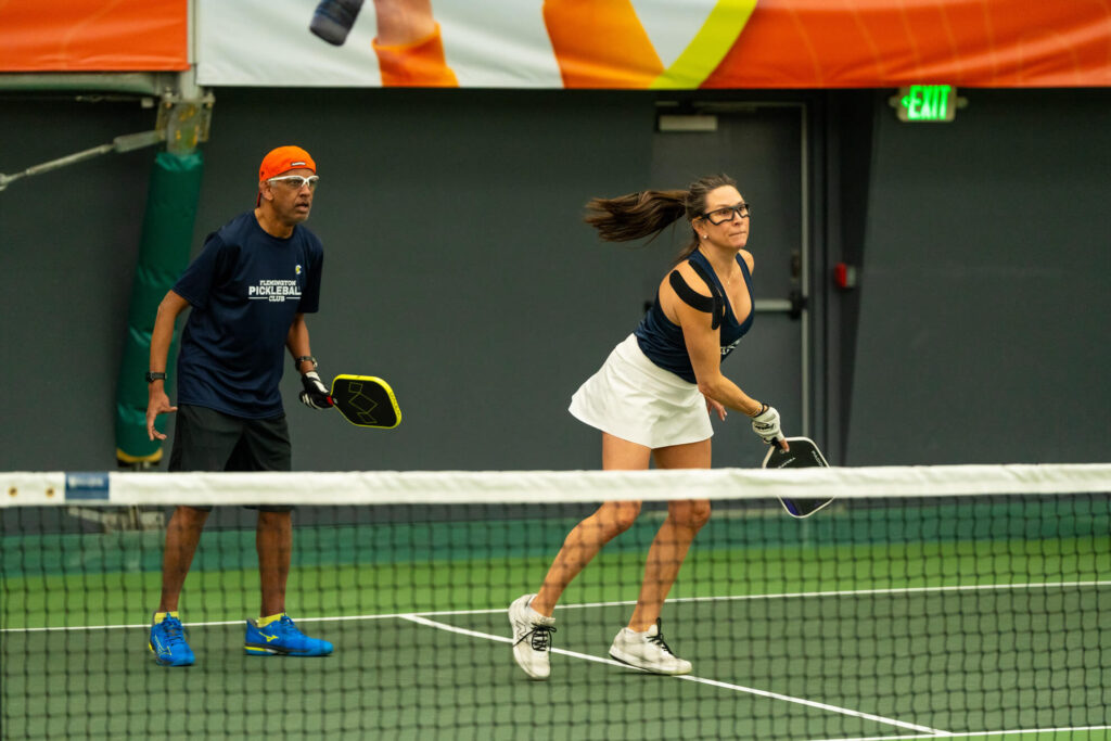 Robbinsville Pickle House pickleball tournament players