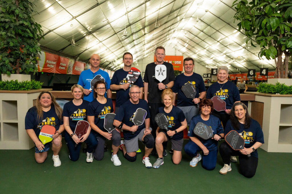 Robbinsville Pickle House pickleball tournament team