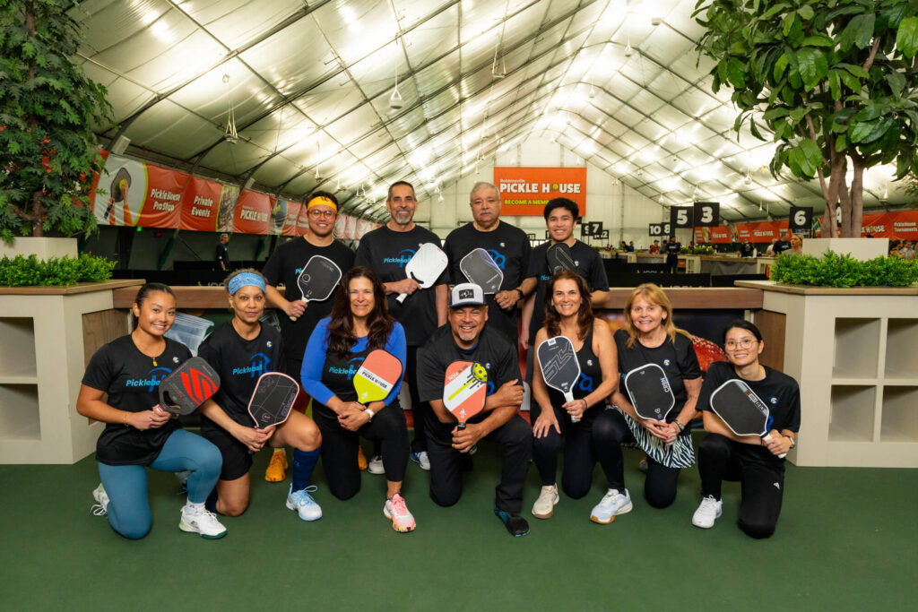 Robbinsville Pickle House pickleball tournament team