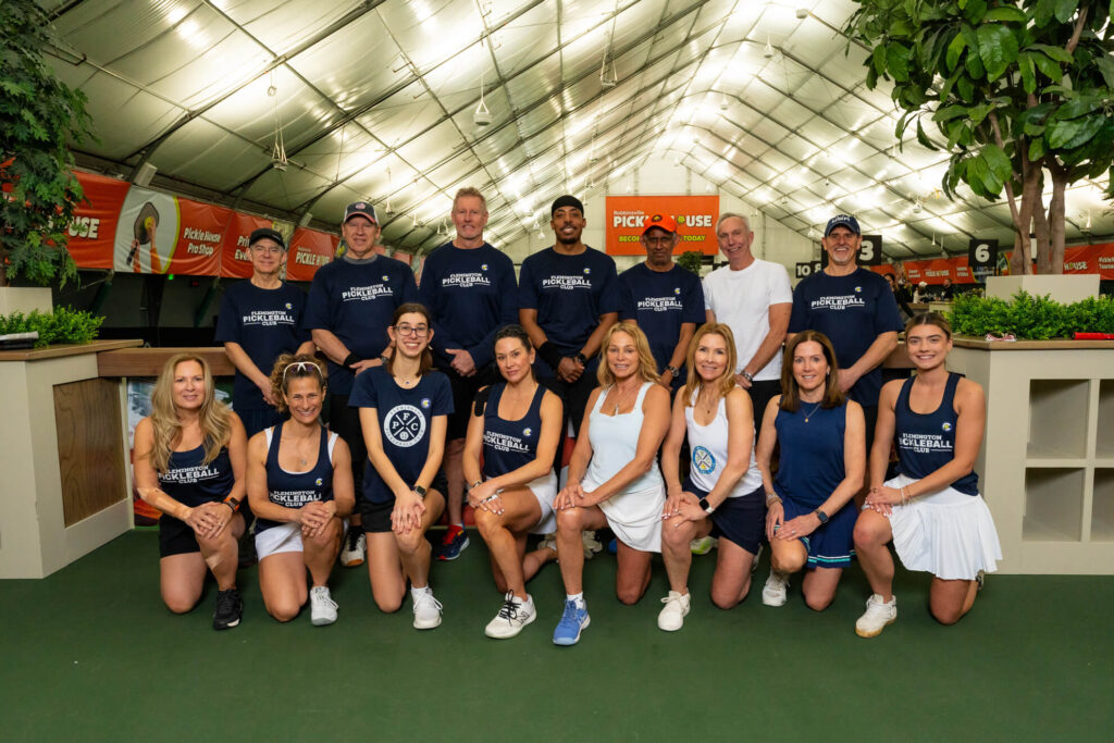 Robbinsville Pickle House pickleball tournament team