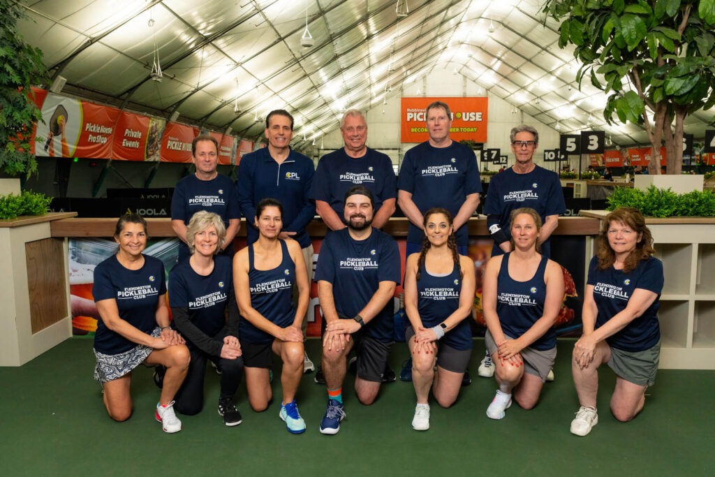 Robbinsville Pickle House pickleball tournament team
