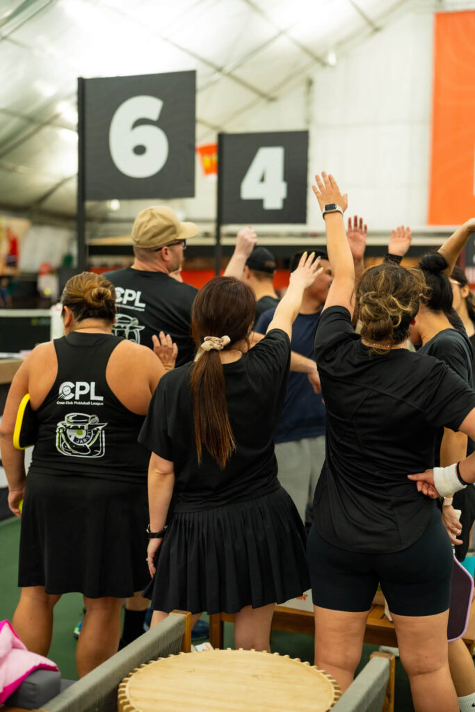 Robbinsville Pickle House pickleball tournament players