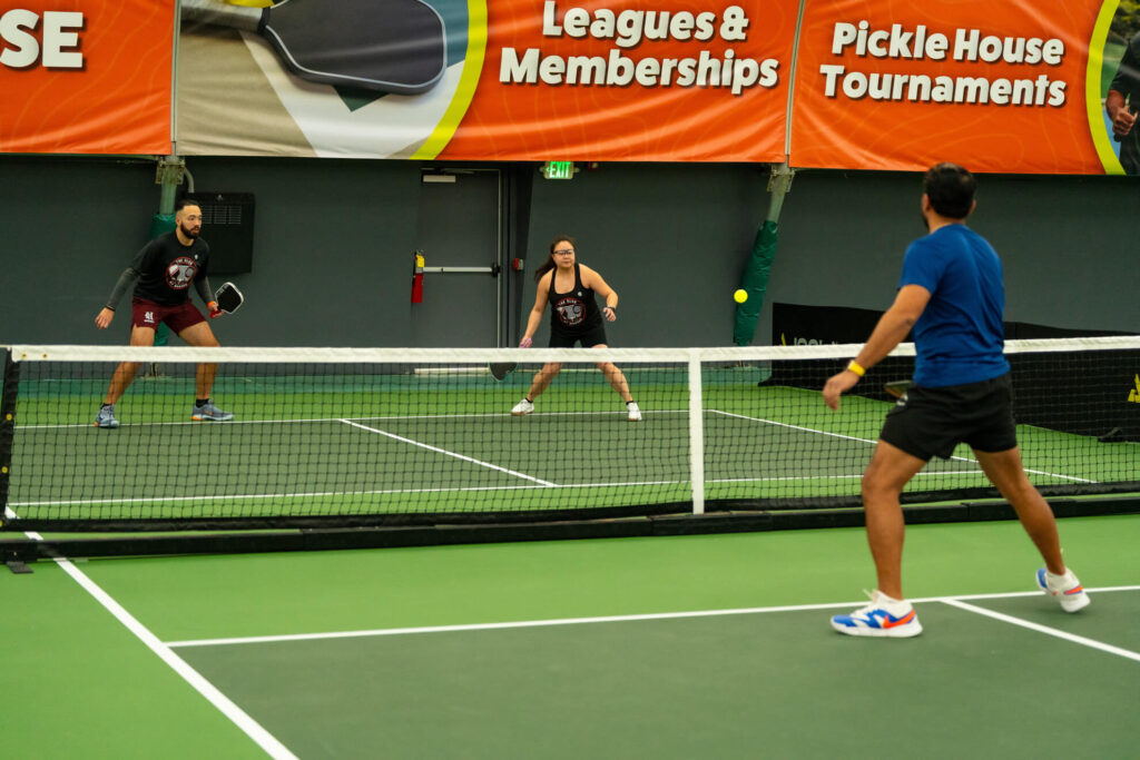 Robbinsville Pickle House pickleball tournament players