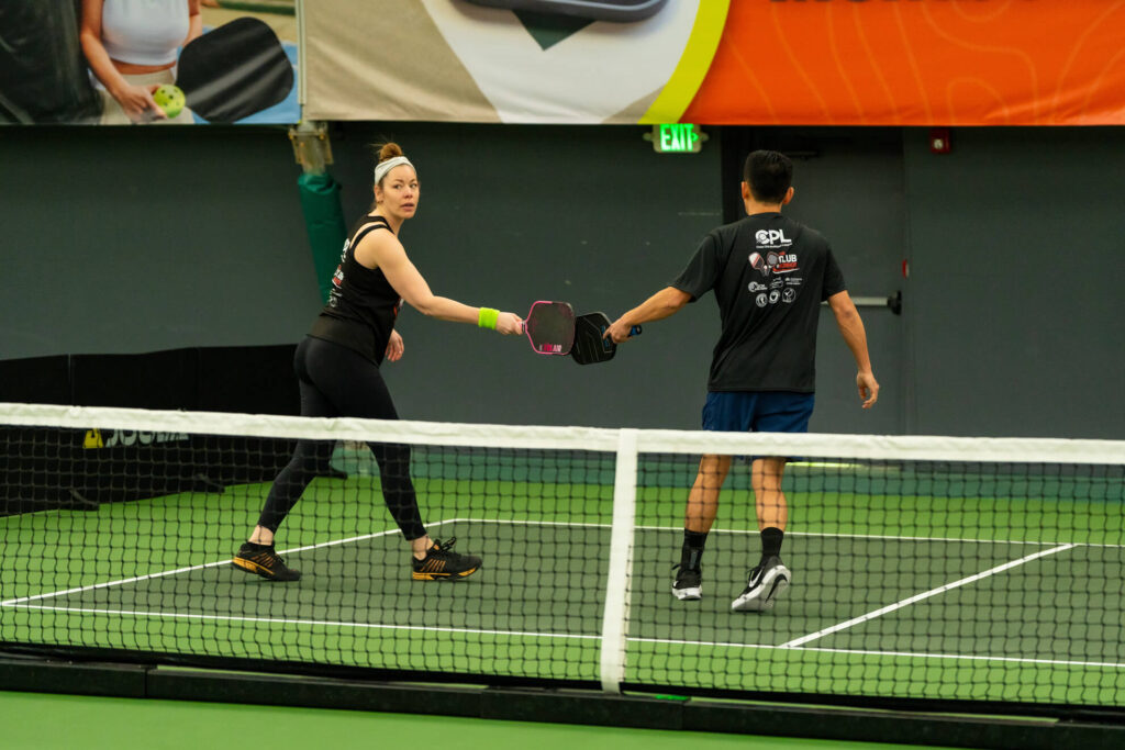 Robbinsville Pickle House pickleball tournament players