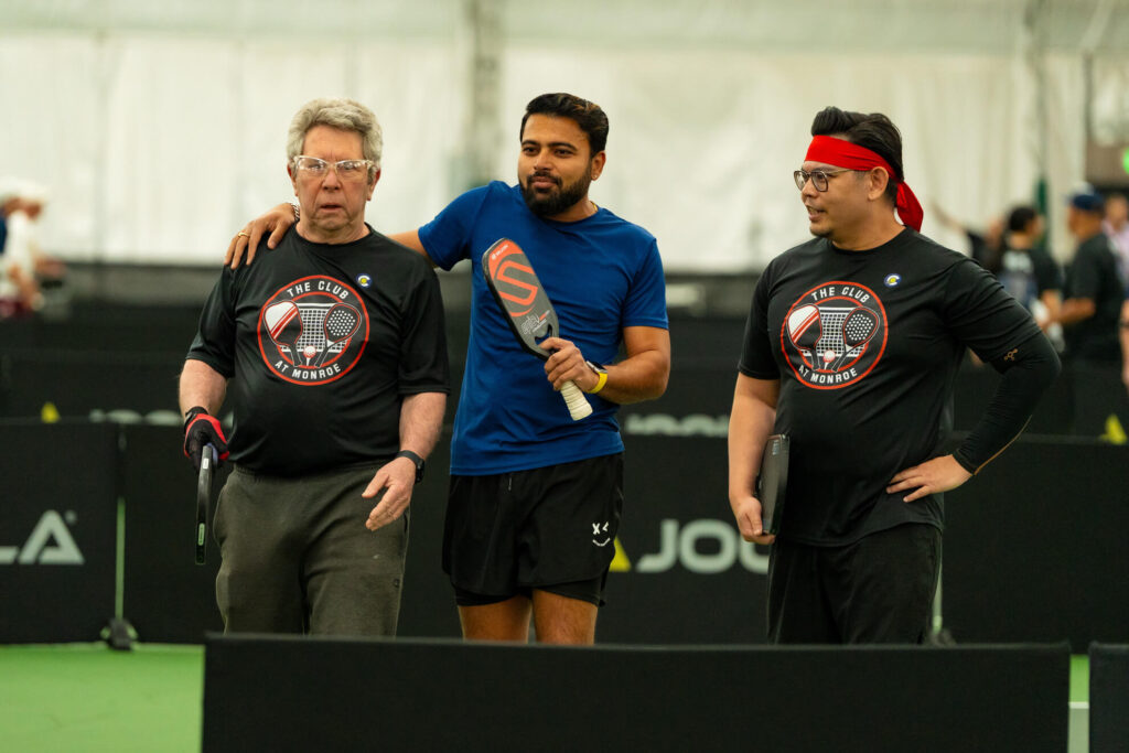 Robbinsville Pickle House pickleball tournament players