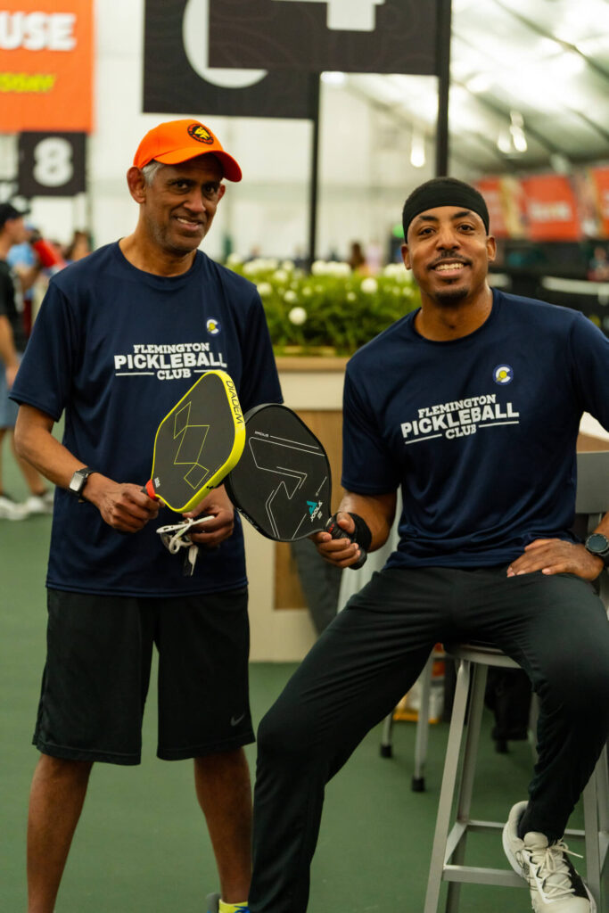 Robbinsville Pickle House pickleball tournament players