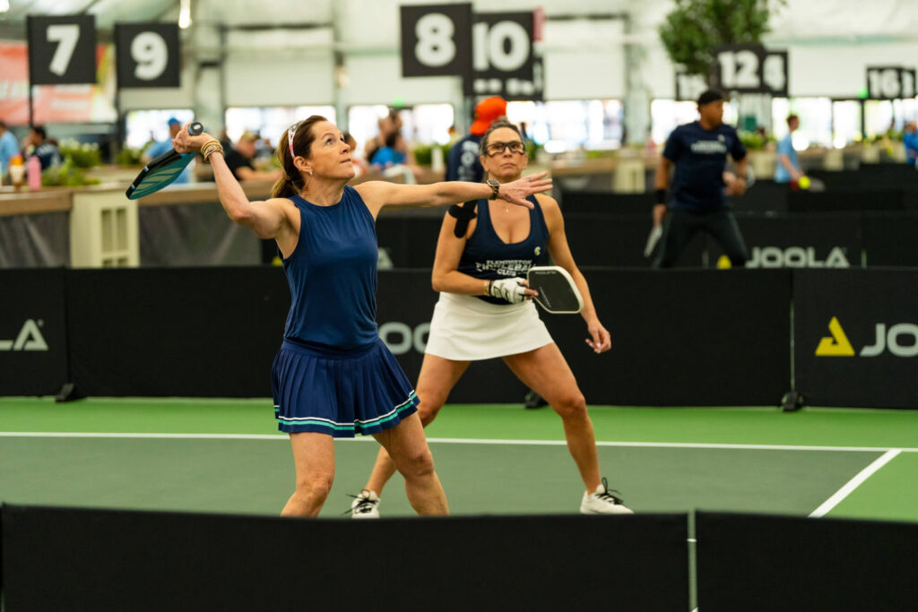 Robbinsville Pickle House pickleball tournament players