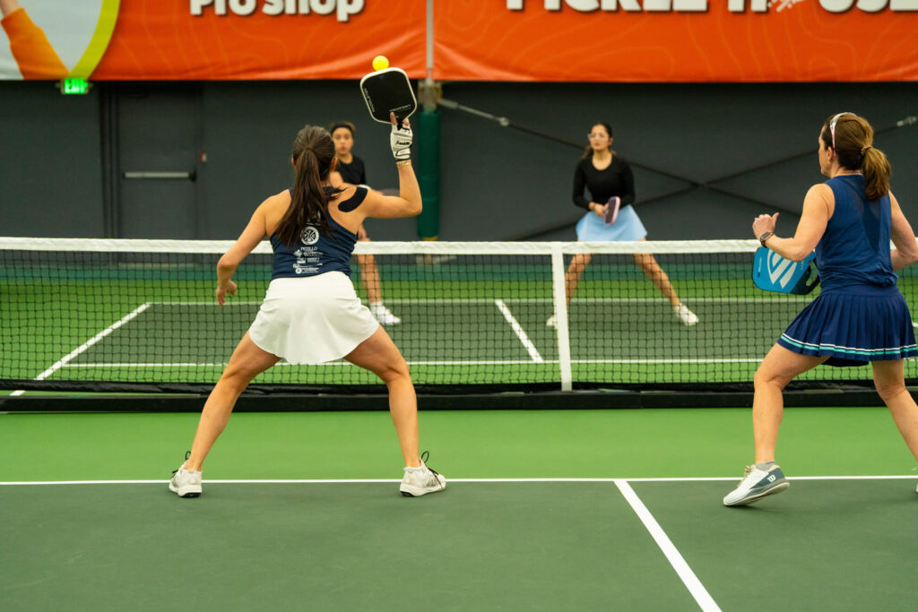 Robbinsville Pickle House pickleball tournament players