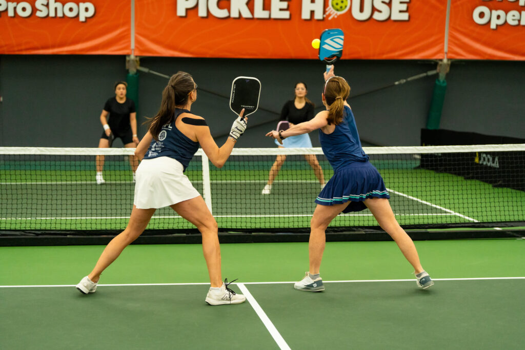 Robbinsville Pickle House pickleball tournament players