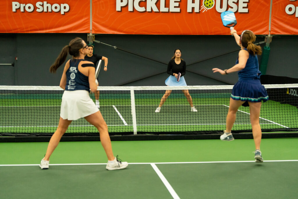 Robbinsville Pickle House pickleball tournament players