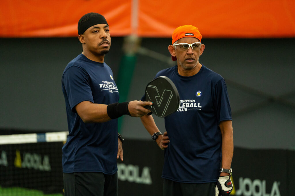 Robbinsville Pickle House pickleball tournament players