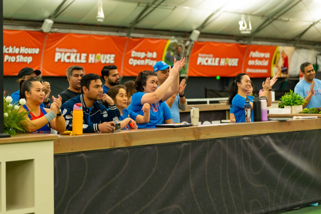 Robbinsville Pickle House pickleball tournament players