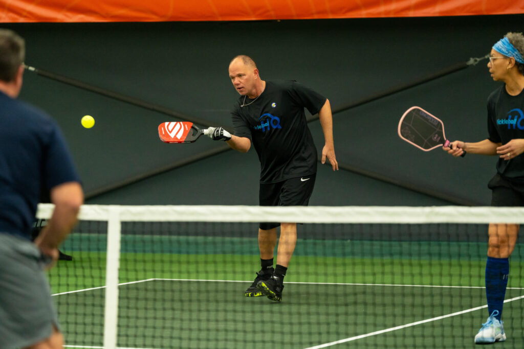 Robbinsville Pickle House pickleball tournament players