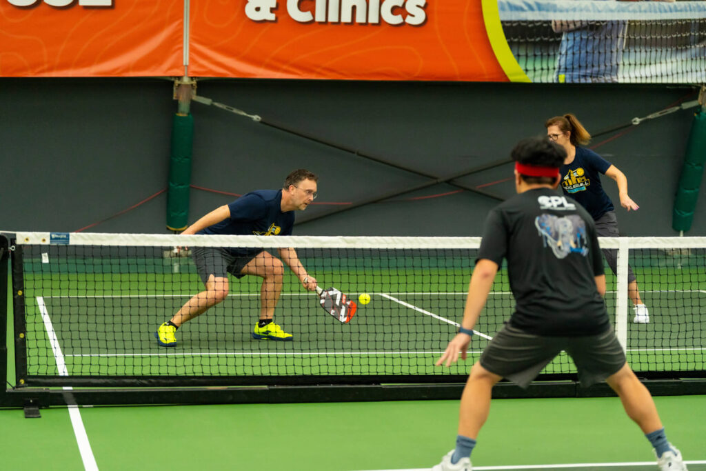 Robbinsville Pickle House pickleball tournament players