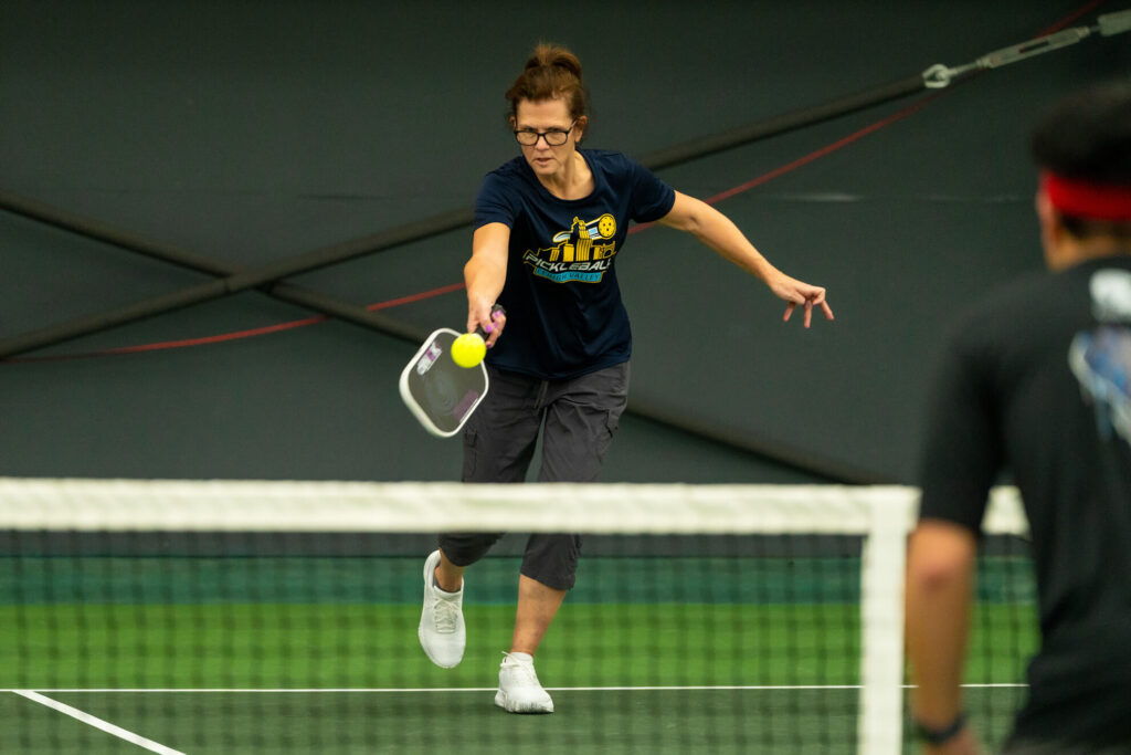 Robbinsville Pickle House pickleball tournament players