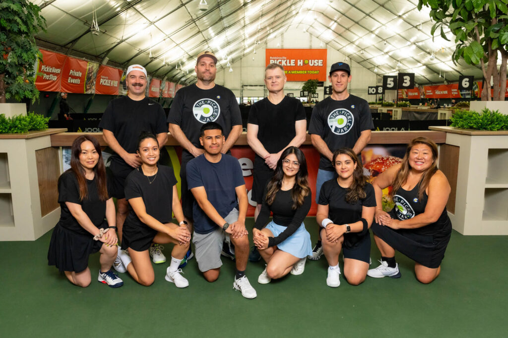 Robbinsville Pickle House pickleball tournament team