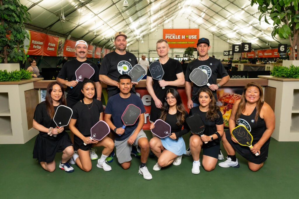 Robbinsville Pickle House pickleball tournament team