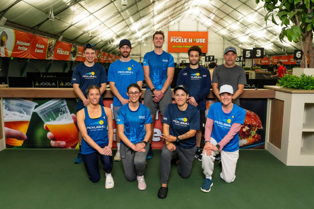 Robbinsville Pickle House pickleball tournament team