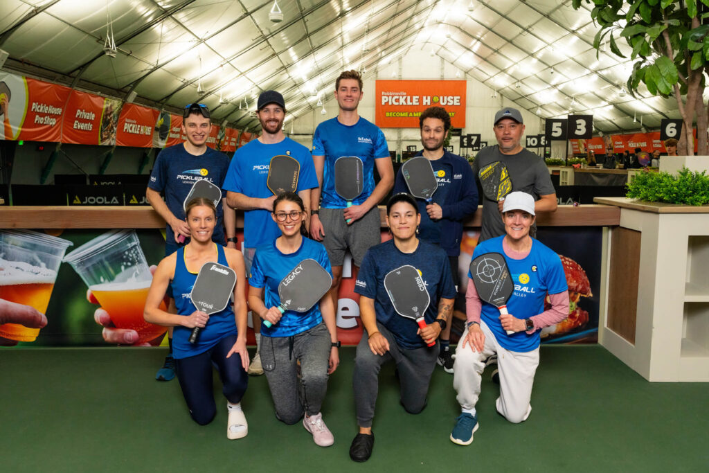 Robbinsville Pickle House pickleball tournament team