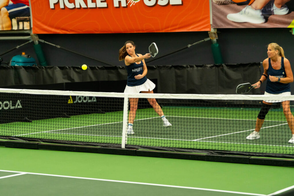 Robbinsville Pickle House pickleball tournament players