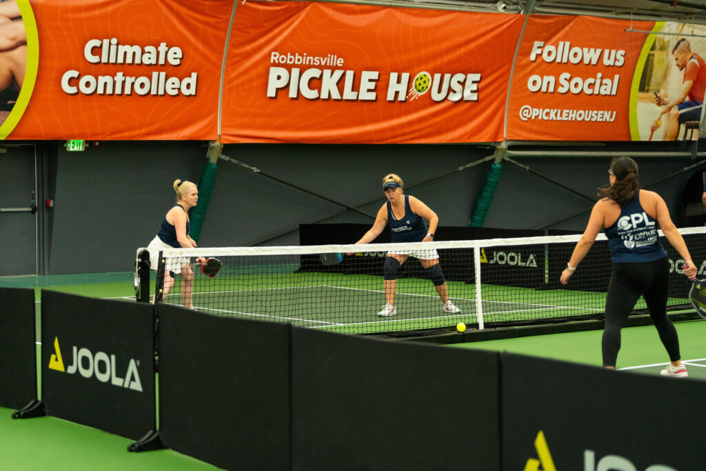 Robbinsville Pickle House pickleball tournament players