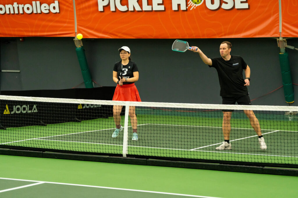 Robbinsville Pickle House pickleball tournament players