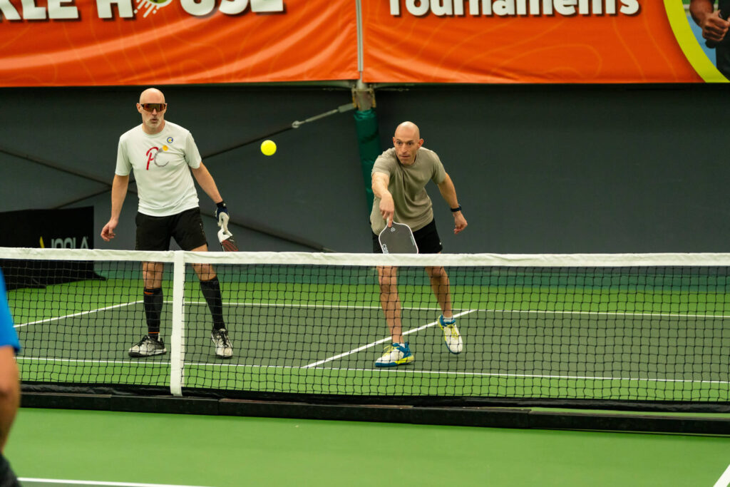 Robbinsville Pickle House pickleball tournament players