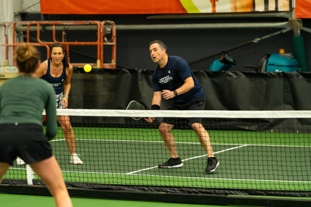 Robbinsville Pickle House pickleball tournament players