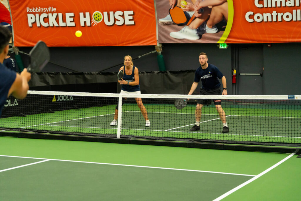 Robbinsville Pickle House pickleball tournament players
